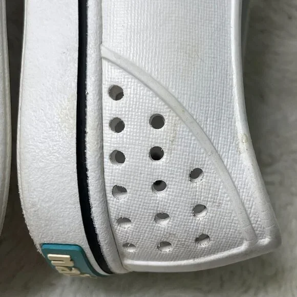 Native Kids White Miles EVA Foam Slip-On Sneakers Shoes Size 1 - Picture 11 of 11